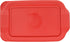 Pyrex BASICS 3 Red Lid Bundle - (1) 222-PC 2qt, (1) 232-PC 2qt and (1) 233-PC 3qt - Made in the USA...